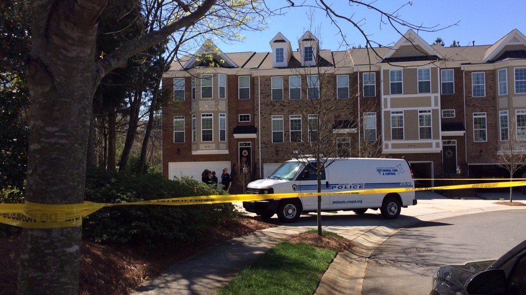 A woman was attacked and killed by two dogs inside a south Charlotte home.  