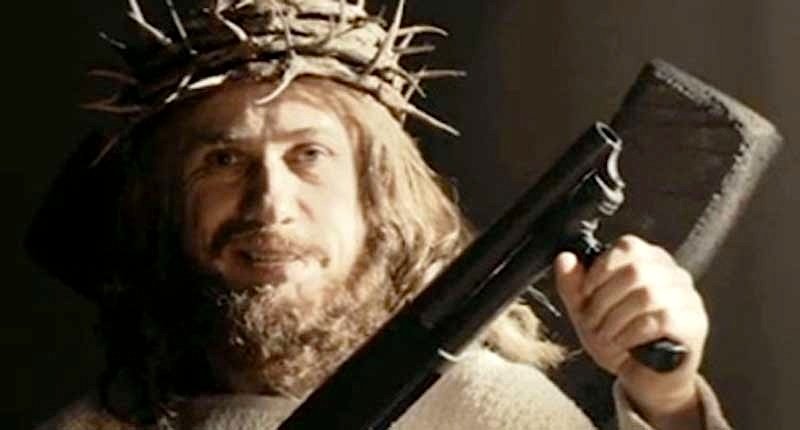 jesus and gun