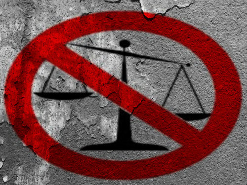 No justice