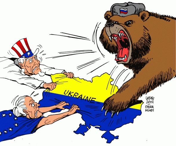 fighting over Ukraine