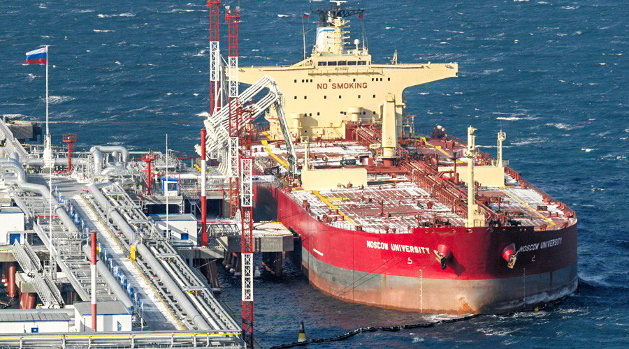 Russian oil tanker
