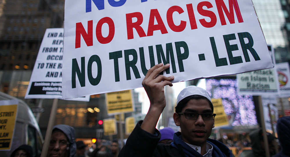 trump protest