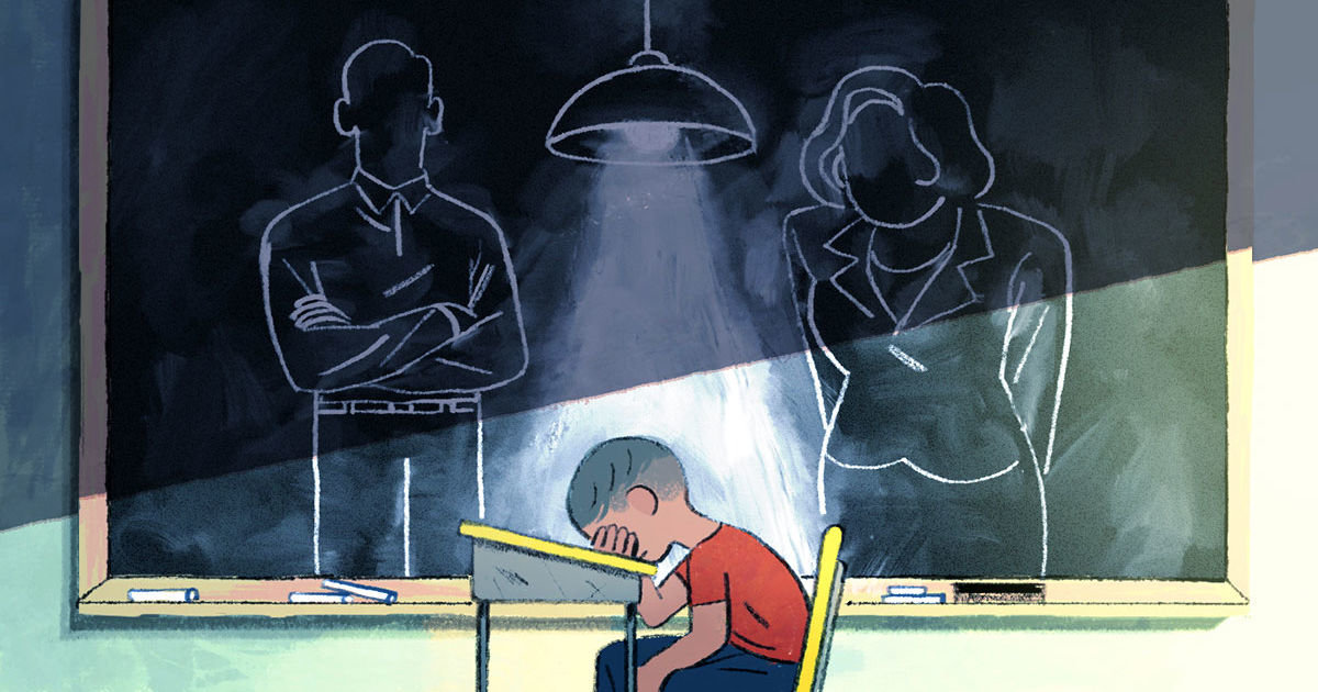 Click to enlarge teachers interrogate student