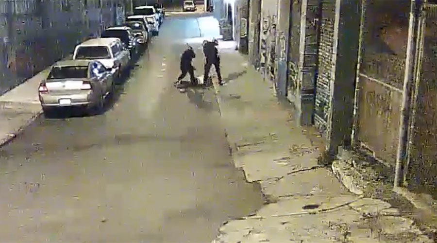 police beating