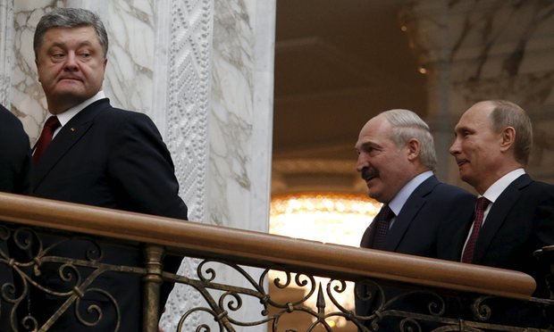Poroshenko, Lukashenko and Putin