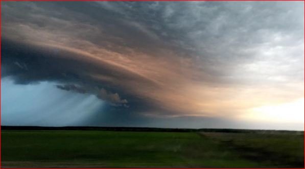 shelf cloud san antonio, tx