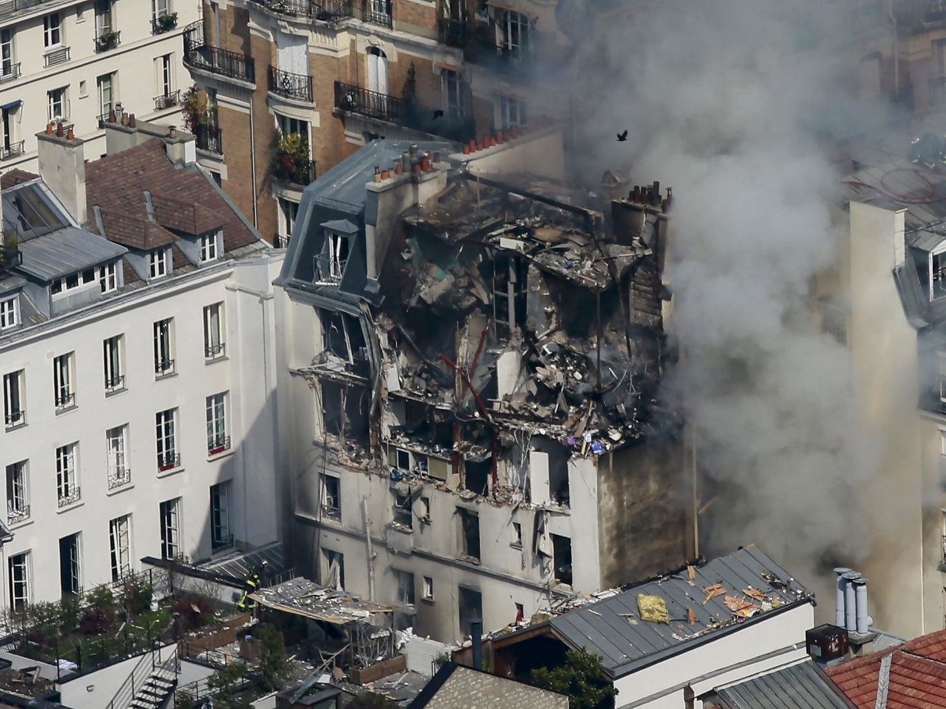 gas explosion paris