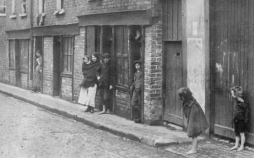 Click to enlarge Dublin slums