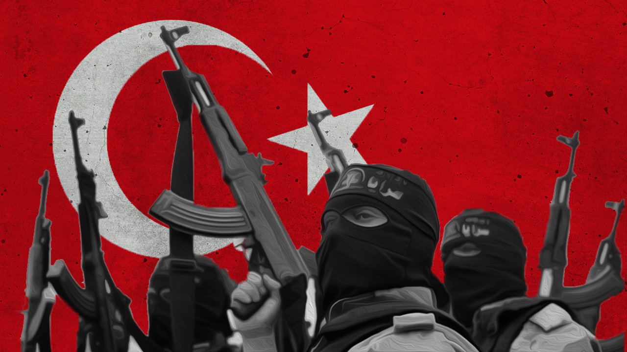 turkey flag isis