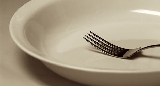 empty plate