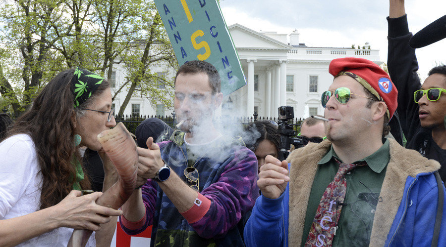 Click to enlarge marijuana advocates