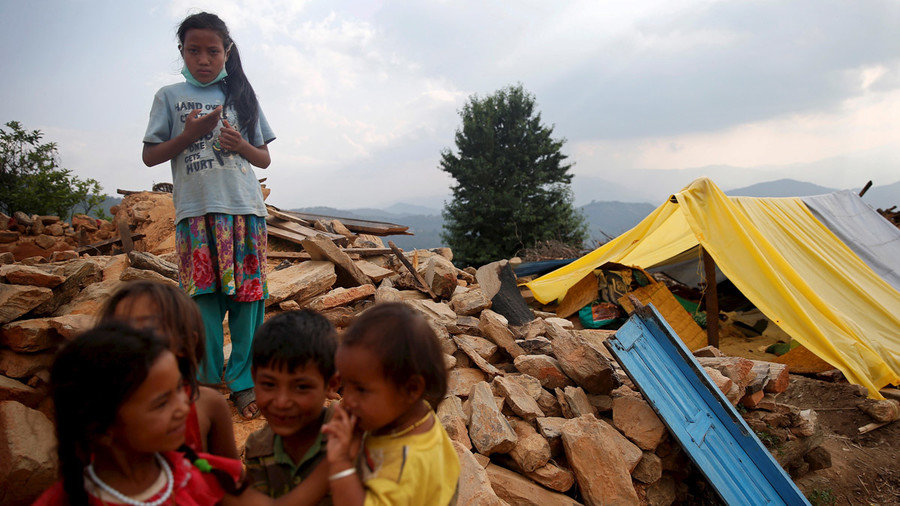 Click to enlarge Nepalese children