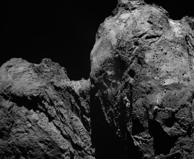 Click to enlarge comet 67P