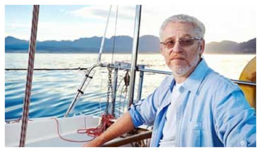 Click to enlarge Man on Yatch