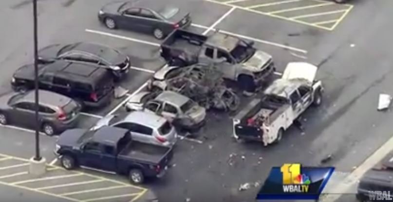 Pikesville car explosion