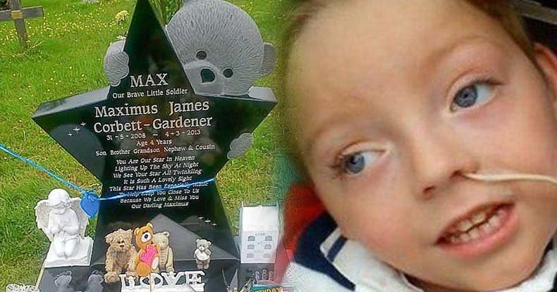 max's headstone