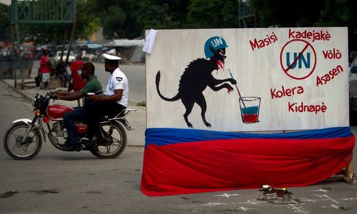 Click to enlarge Mirovne snage UN-a odgovorne za širenje kolere na Haitiju?