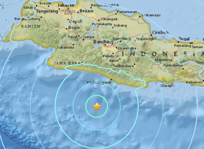 Click to enlarge Indonesia earthquake
