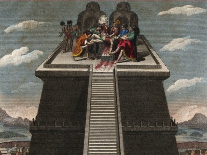 human sacrifice