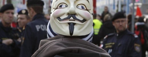 anonymous mask arrested hackers