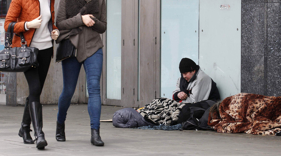 Click to enlarge homeless