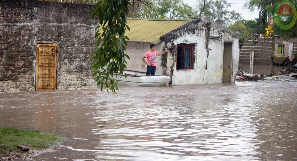 Floods in La Paz, Entre Rios, Argentina, April 2016.