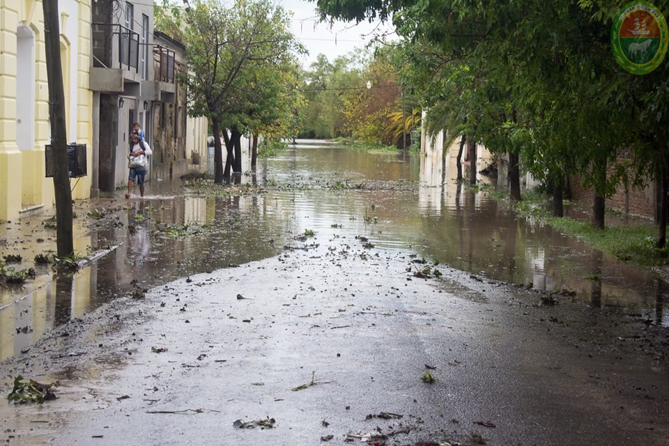 Floods in La Paz, Entre Rios, Argentina