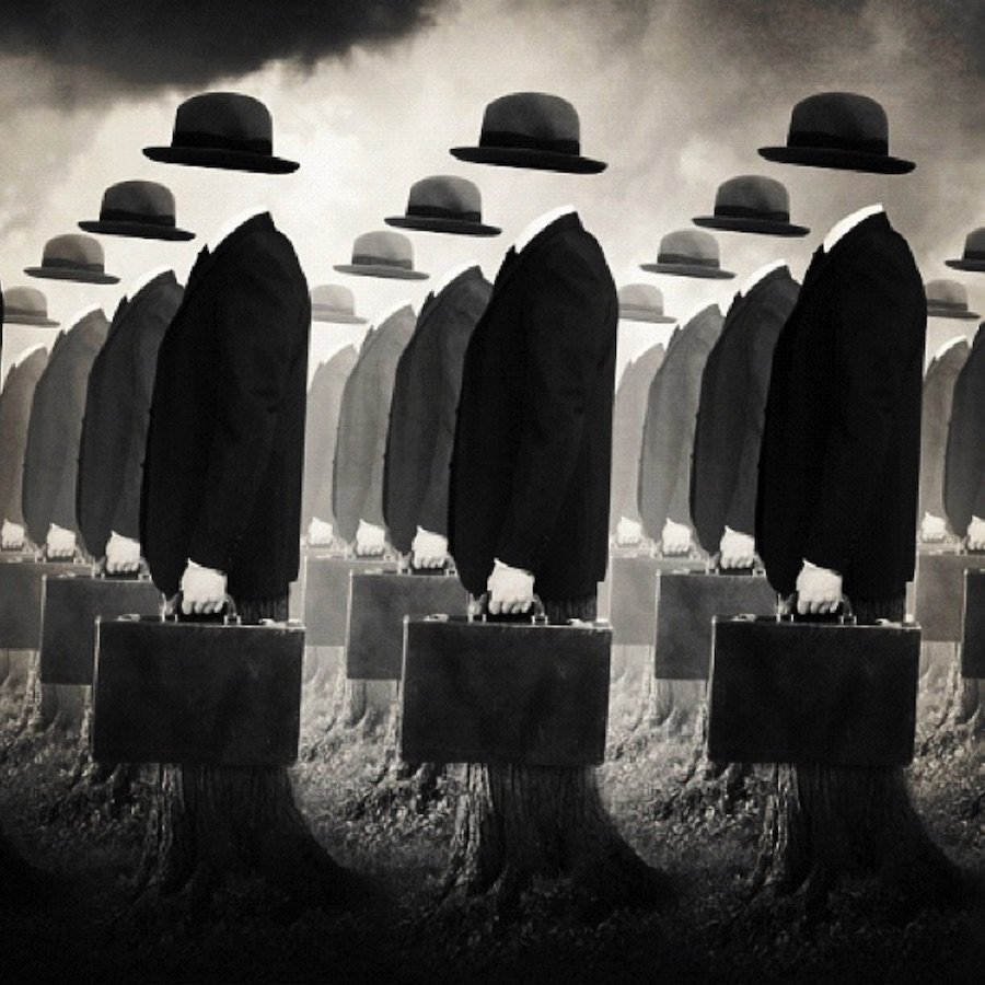 Click to enlarge empty suits