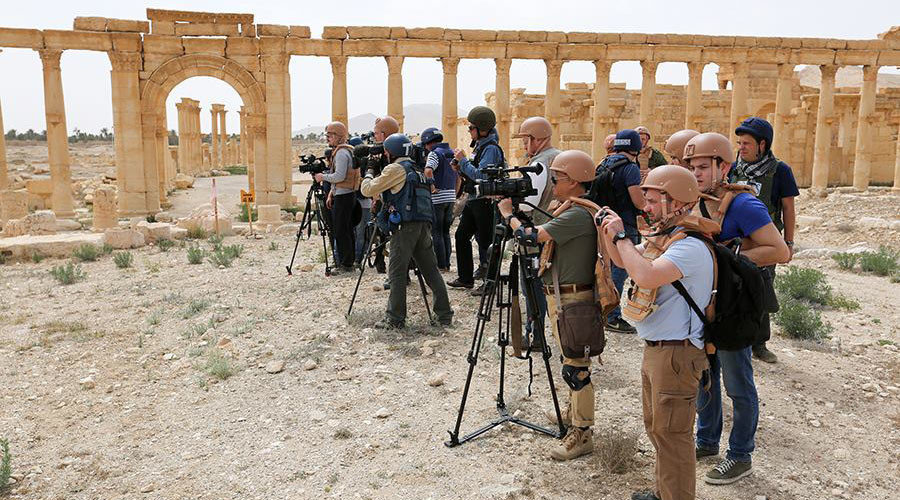 Palmyra media tour