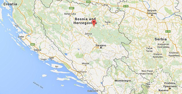 Bosnia and Herzegovia Map