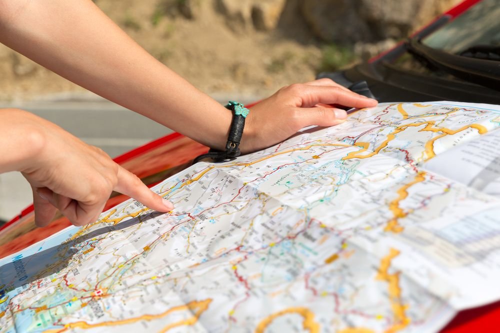 Click to enlarge map reading