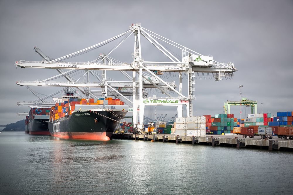 Click to enlarge shipping port