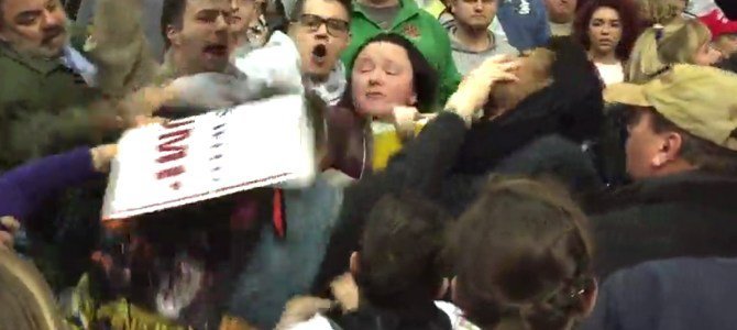 Click to enlarge trump rally violence