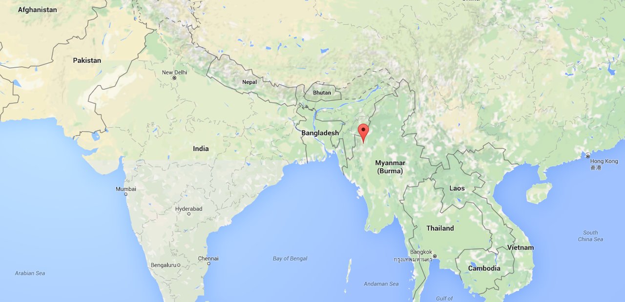 Earthquake map