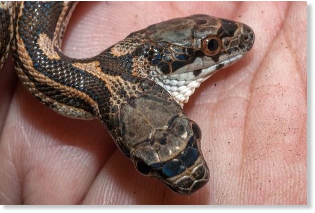 Signs and Portents: Two-headed snake found in Kansas -- Earth Changes