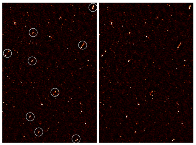 black hole jets aligned