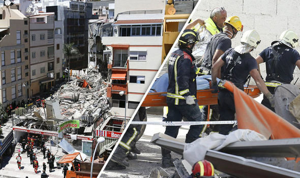 Tenerife building collapse