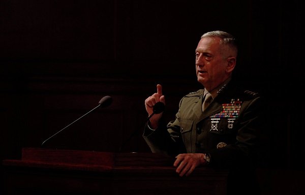 Click to enlarge Gen. James Mattis