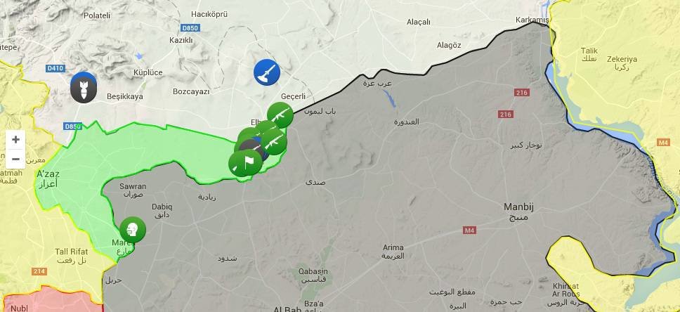 SYria offensive map