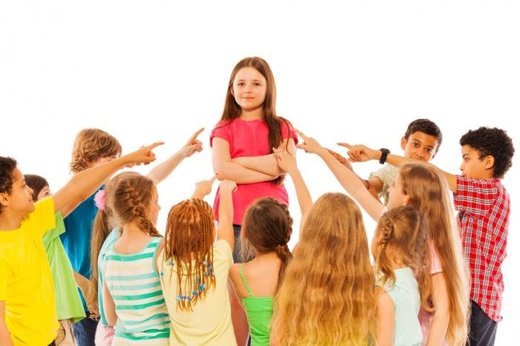 Kids playing a game