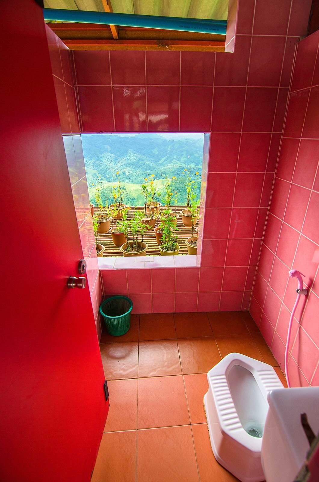 Click to enlarge Laos toilet