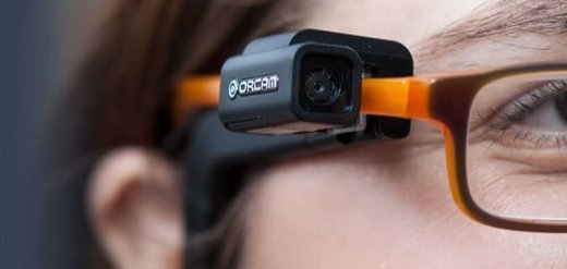Click to enlarge OrCam technology visual impairment