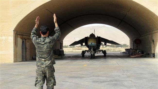 Syrian army jet 