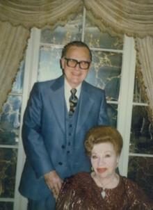 Click to enlarge Albert K. Bender and his wife.