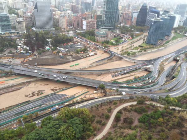 Floods in Santiago