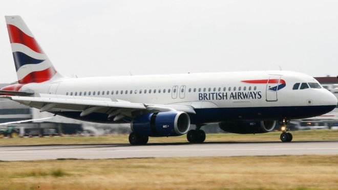 Click to enlarge BA plane