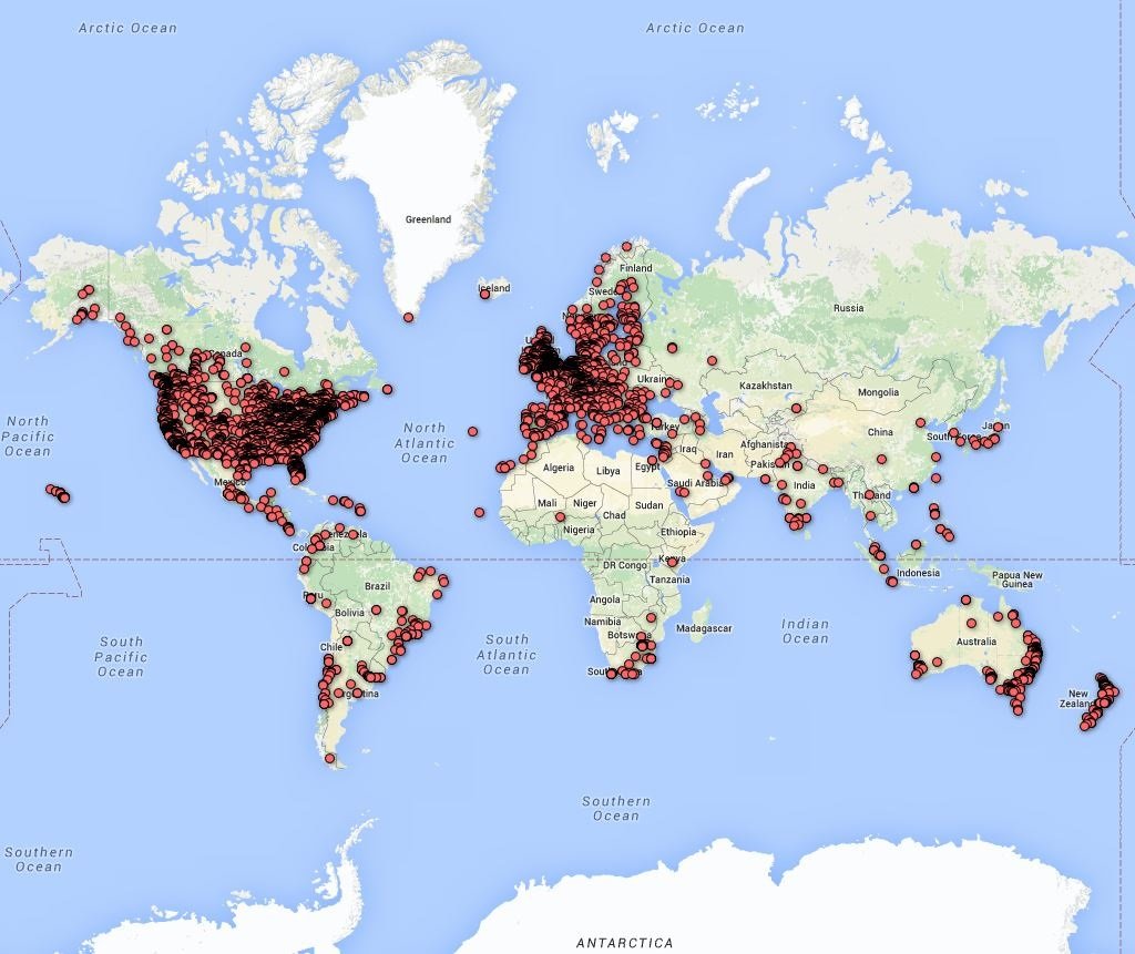 The World Hum Map and Database Project