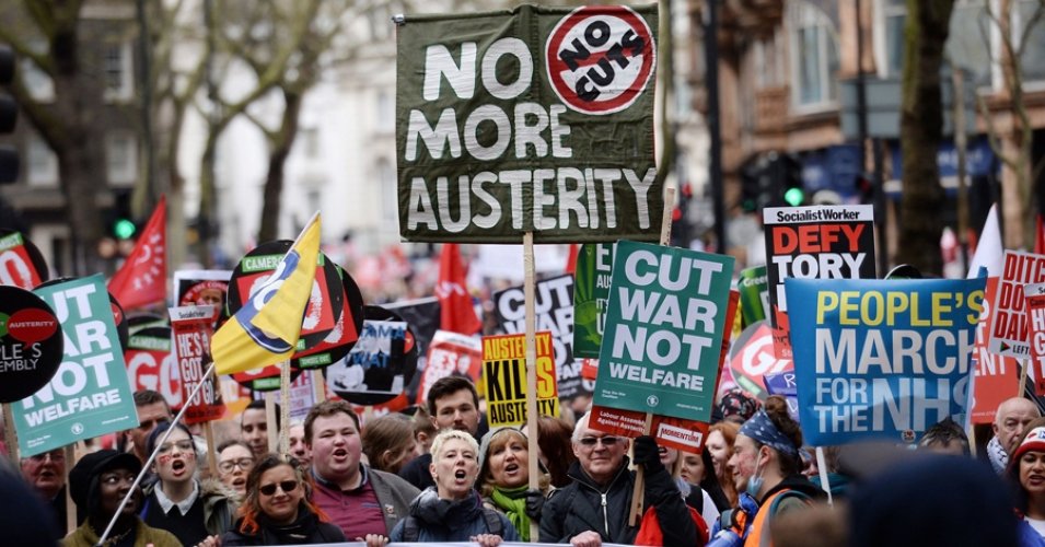 London protest