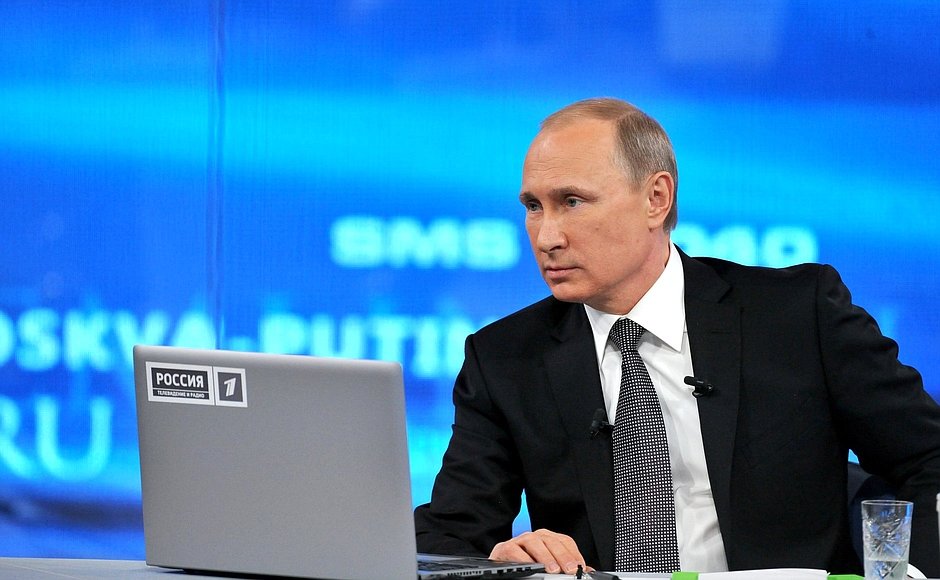 Putin 2016 call in show