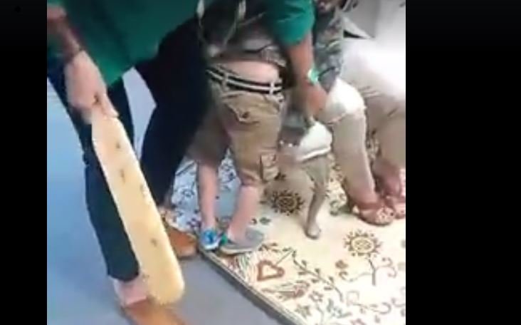 Georgia principal spanking child